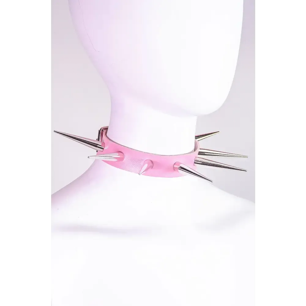 Spiky Princess Choker Necklace with Adjustable Straps