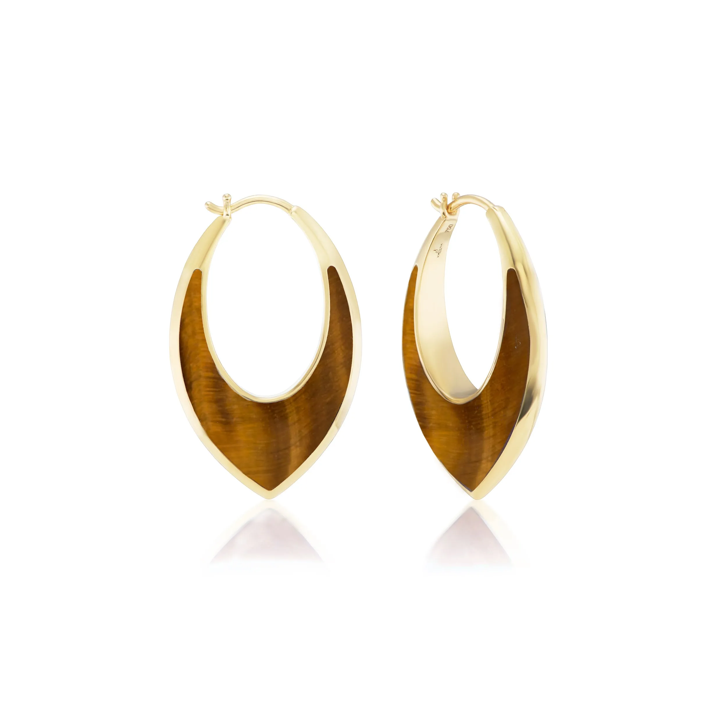 Stardust Inlay Hoops