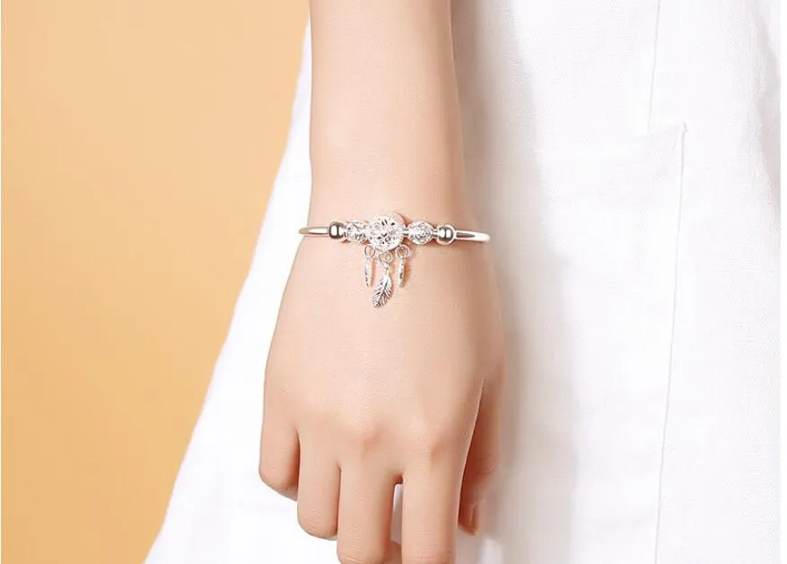 Sterling Silver Charm Bracelet
