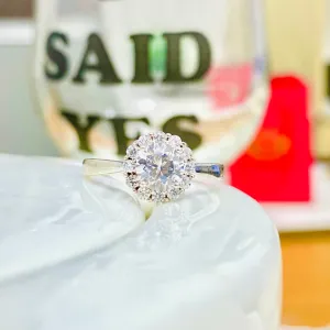 Sterling Silver Engagement Rings