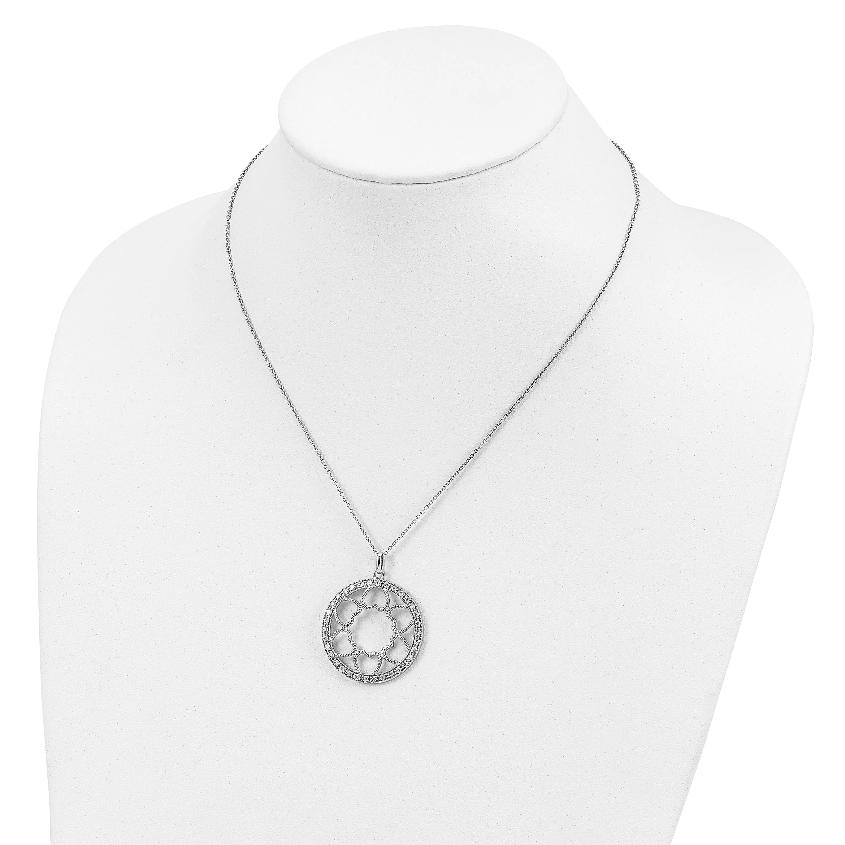 Sterling Silver Fulness Of Blessgs Necklace