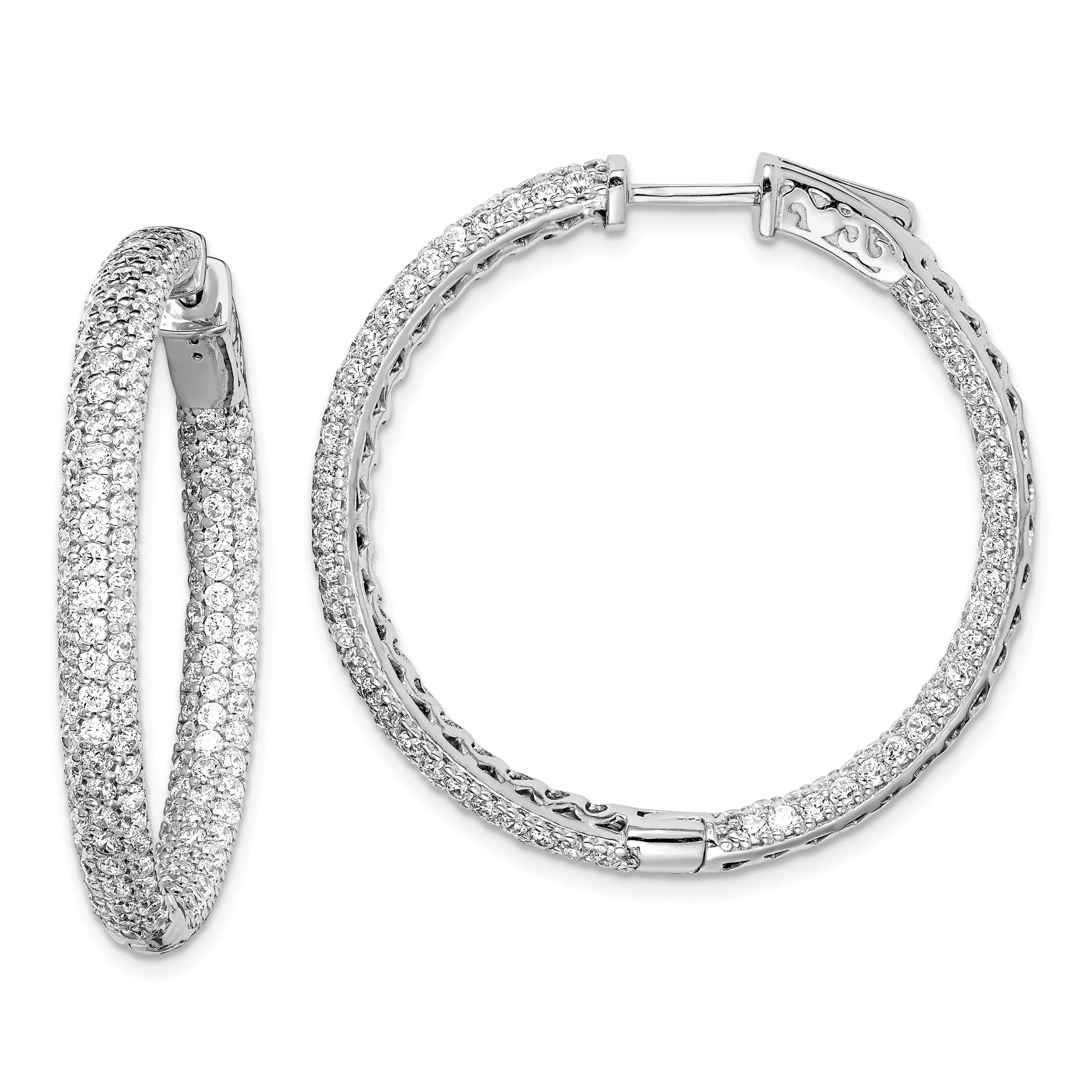 Sterling Silver Hoop Earrings