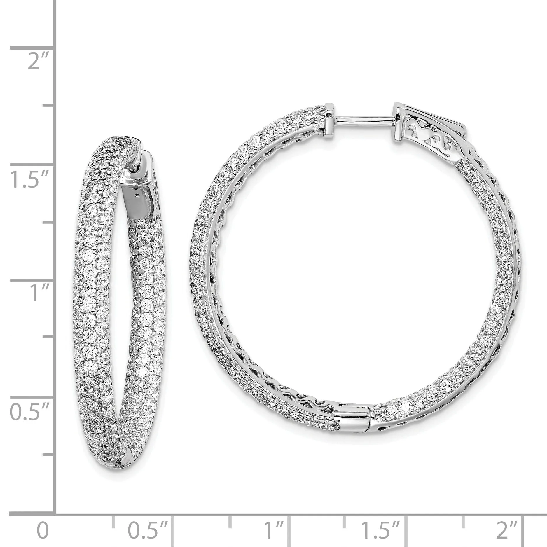 Sterling Silver Hoop Earrings