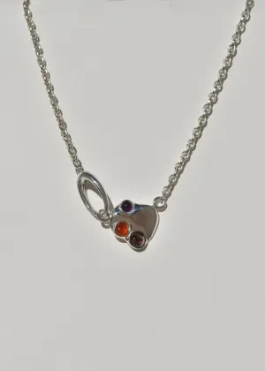 Sterling Silver Pebble Choker