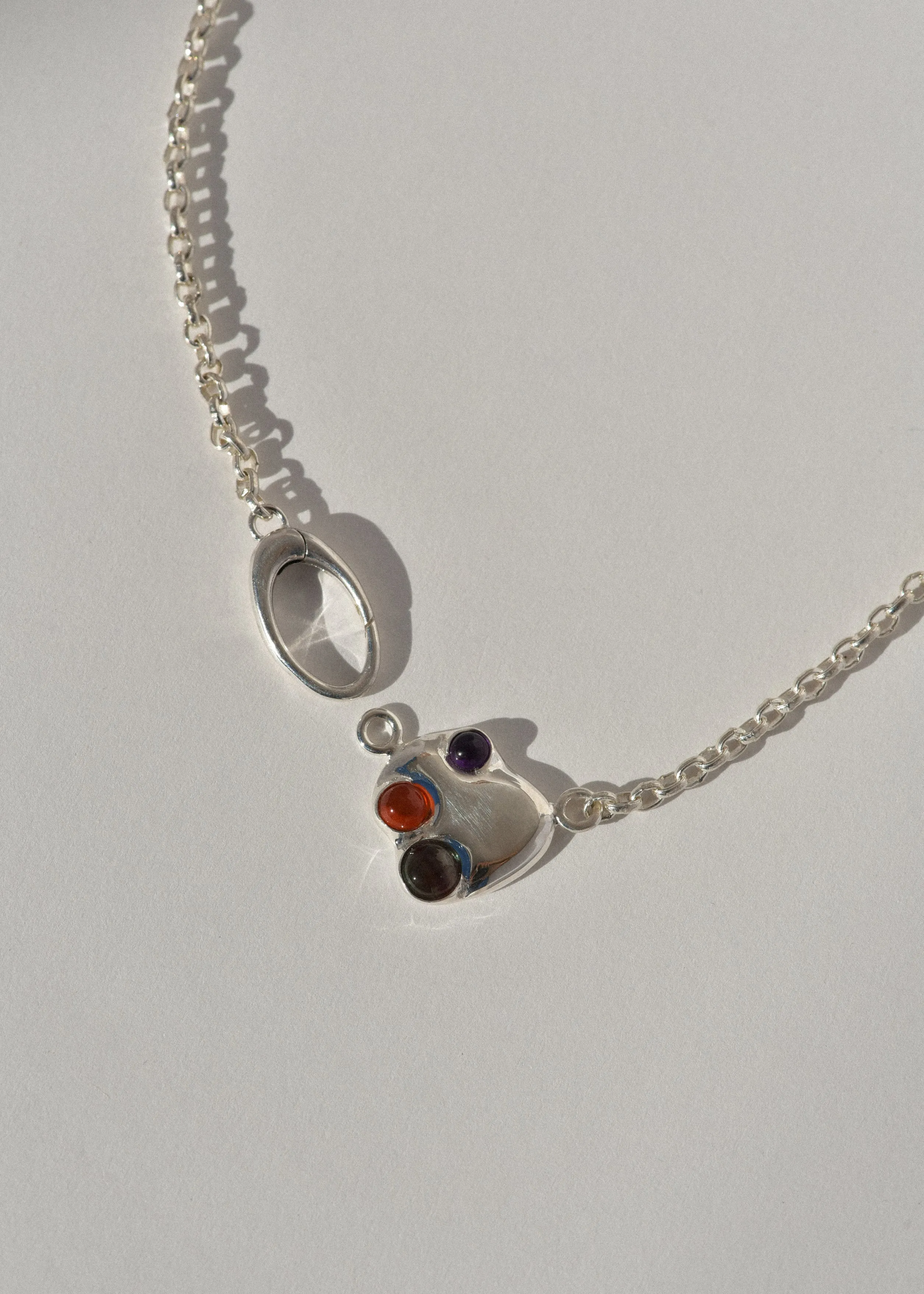 Sterling Silver Pebble Choker
