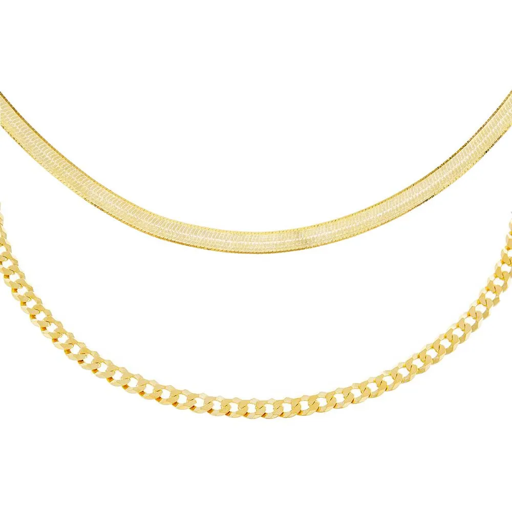 Super Flat Mixed Chain Combo Set