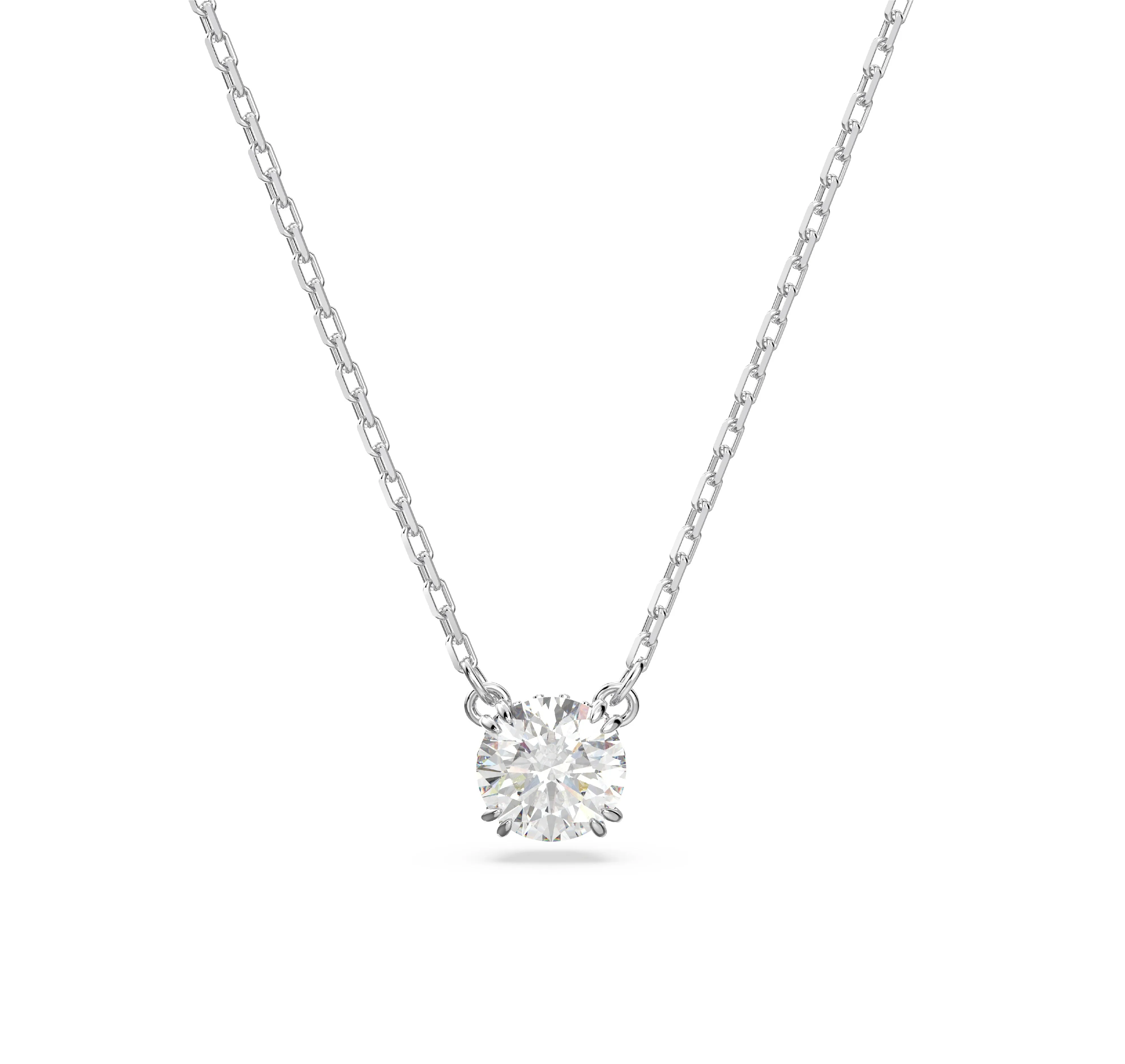 Swarovski Constella Rhodium Necklace