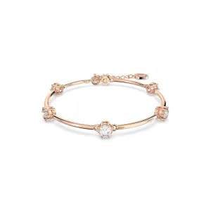 Swarovski Constella Rose Tone White Bracelet