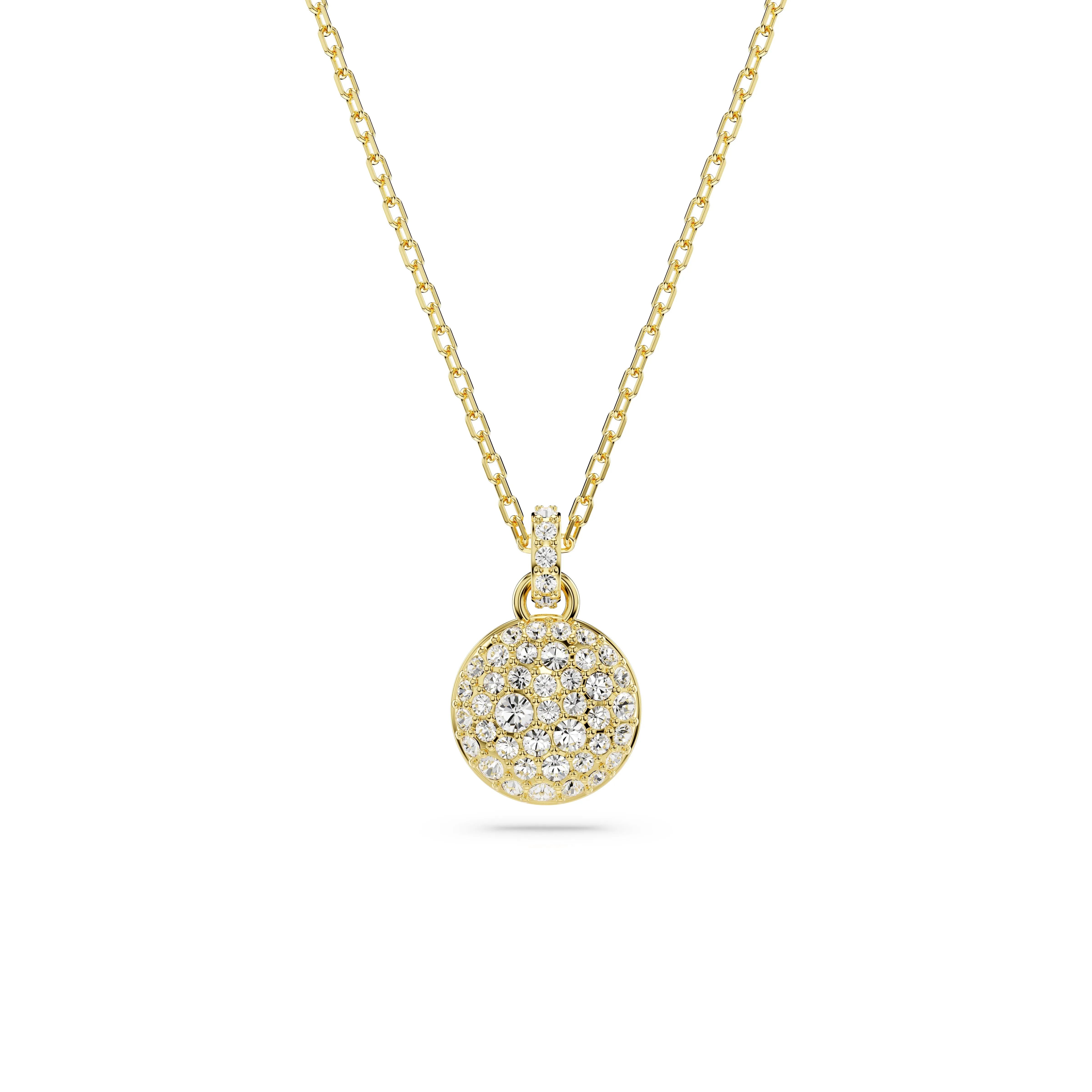 Swarovski Gold Tone Meteora Necklace