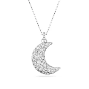 Swarovski Luna Rhodium Necklace