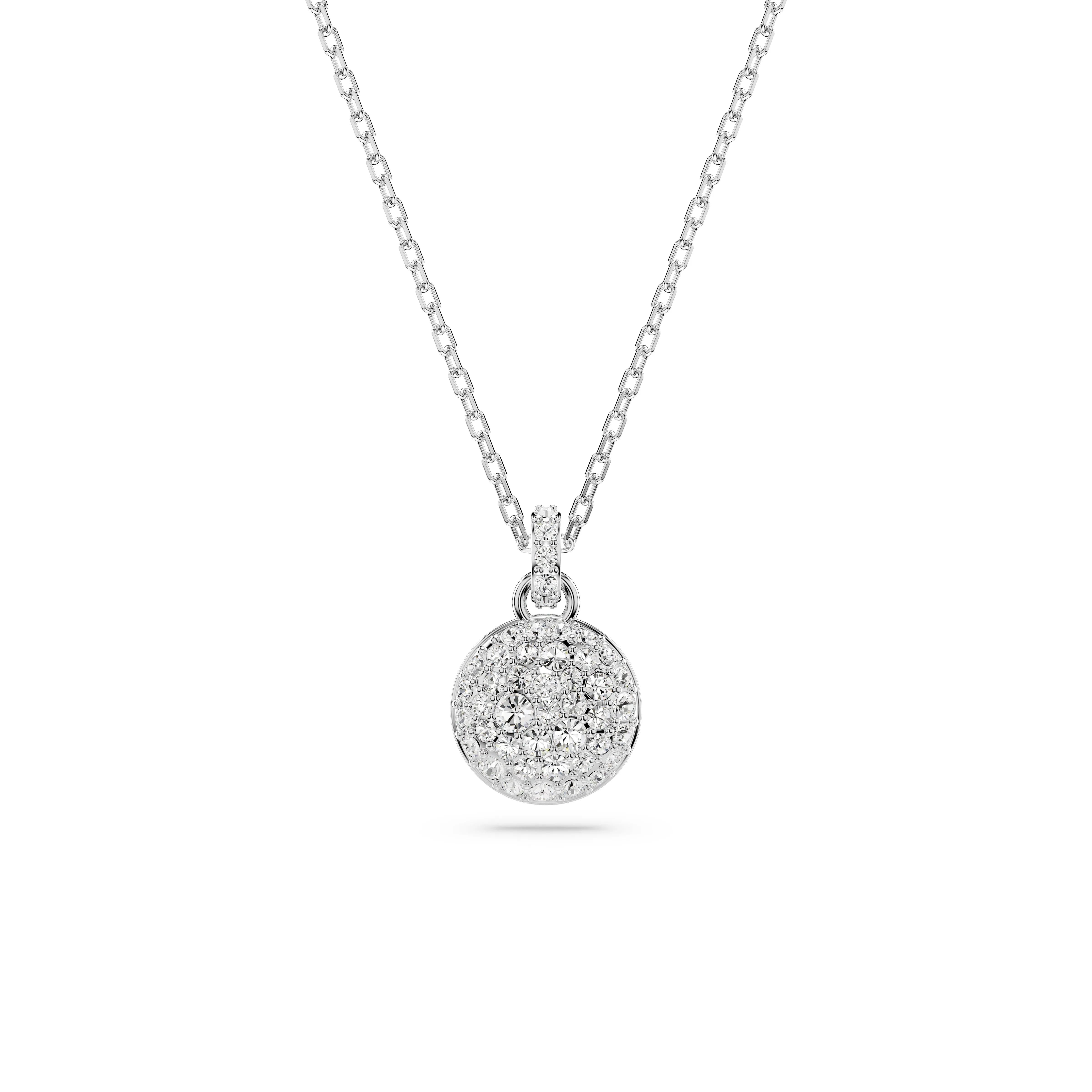 Swarovski Rhodium Meteora Necklace