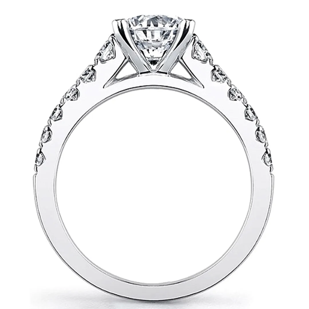 Sylvie Graduated Diamond engagement Ring