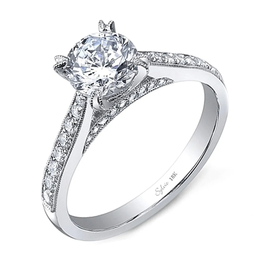 Sylvie Milgrain Diamond Engagement Ring