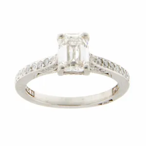 Tacori Platinum 1.28ct Diamond Engagement Ring