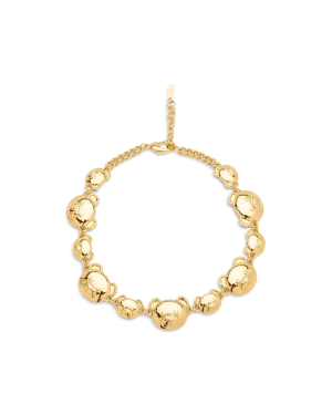 Teddy Bear Chain Choker Necklace