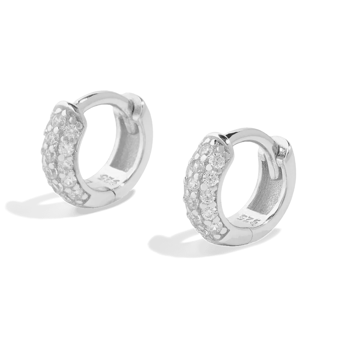 THE AURORA HOOP S - sterling silver