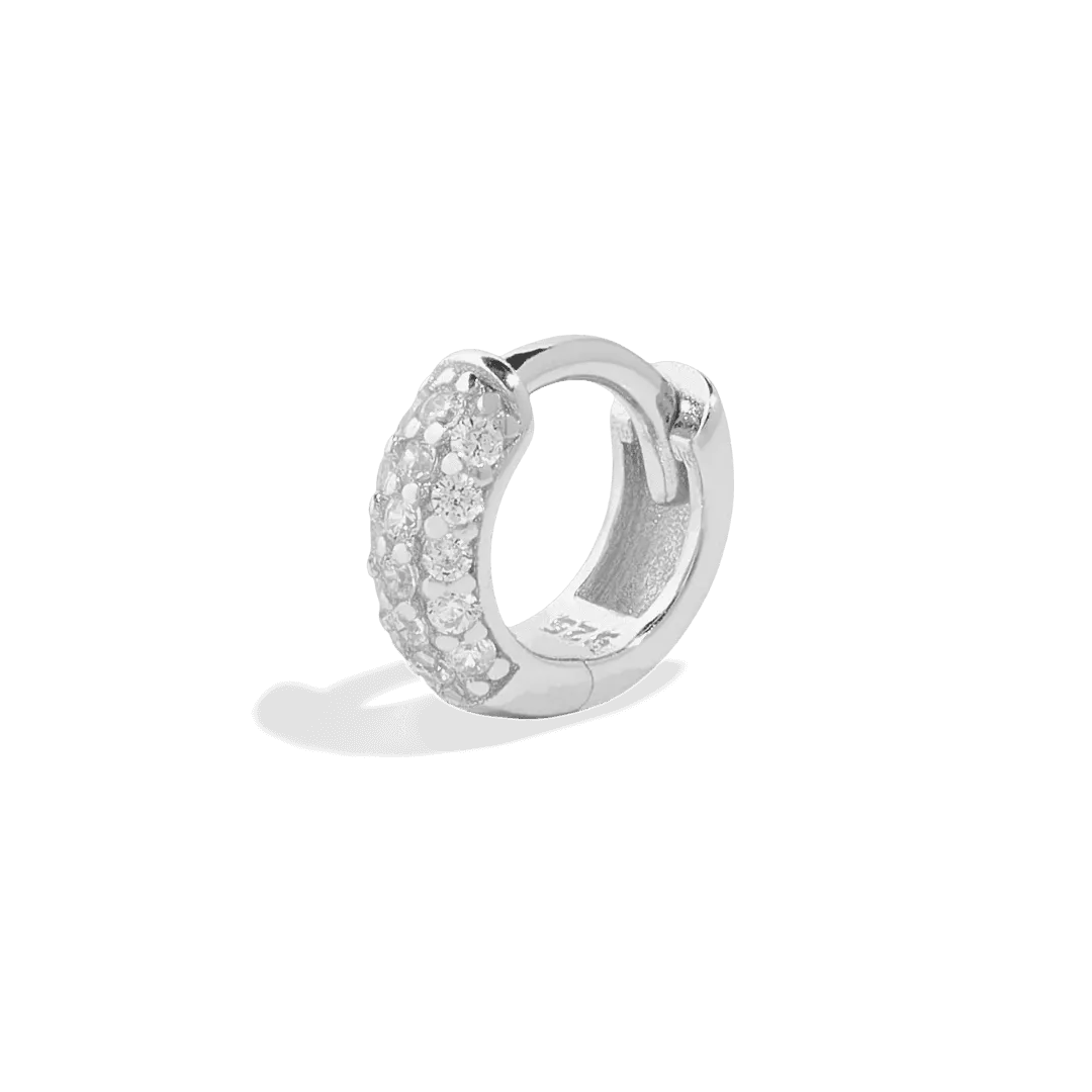 THE AURORA HOOP S - sterling silver