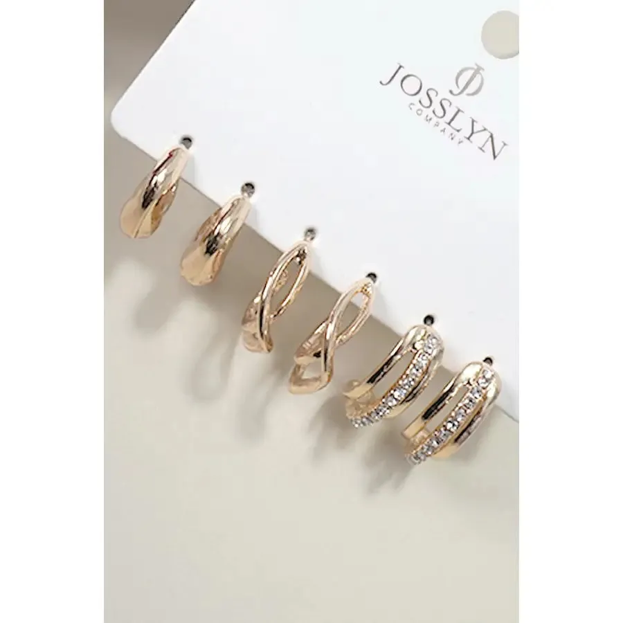 The Tori Earring Trio