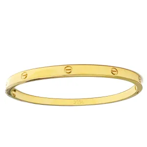 Thin Screw Bangle