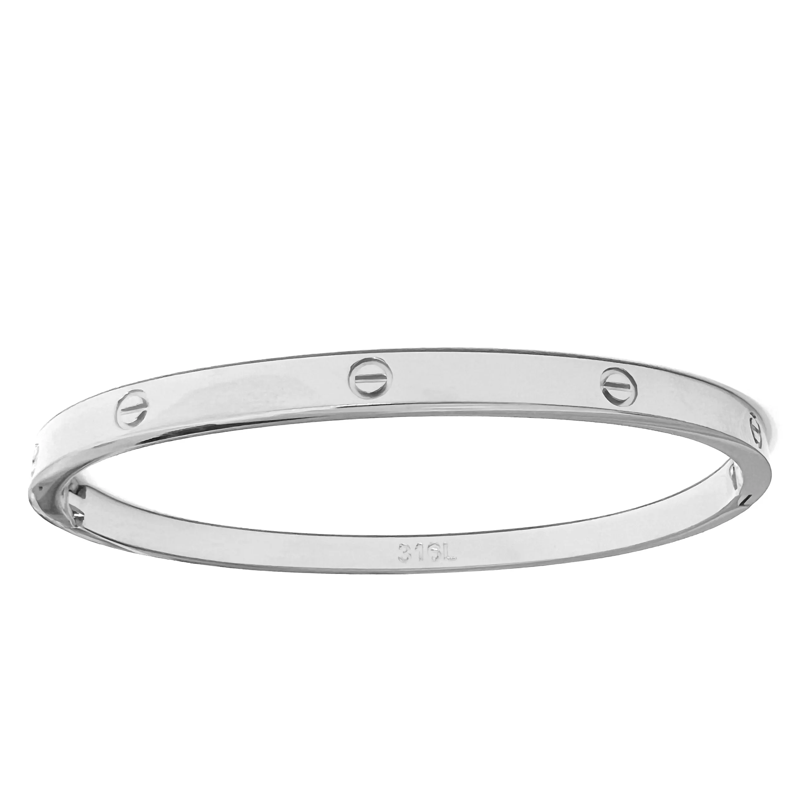 Thin Screw Bangle