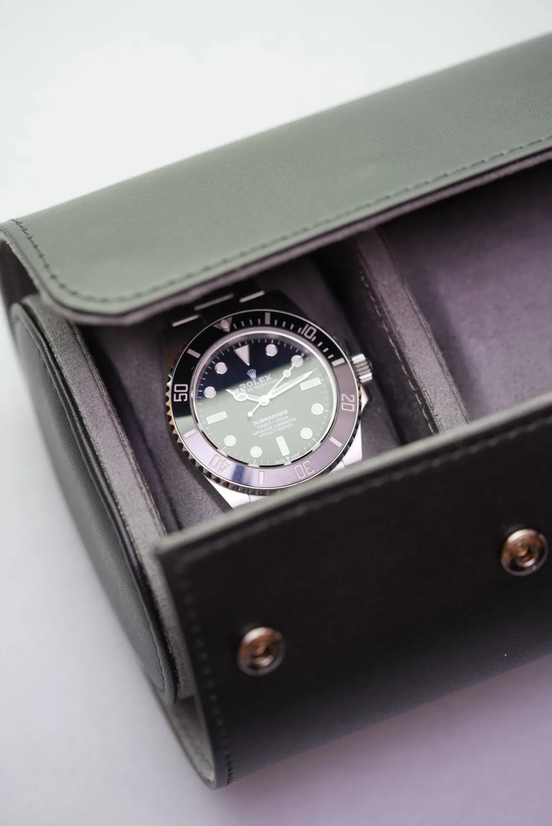 Travel Watch Roll Vegan Leather