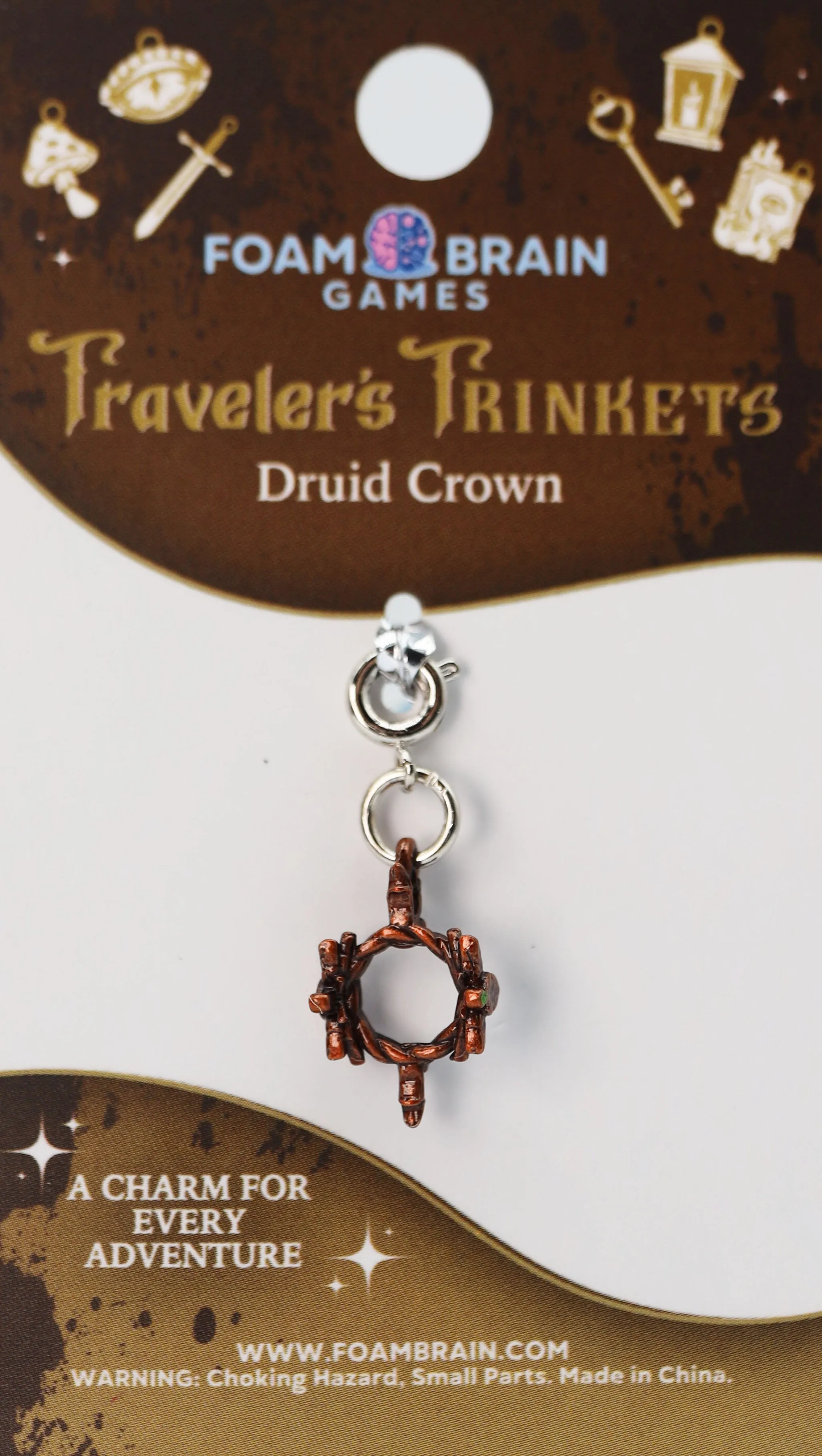 Traveler's Trinkets: Druid Crown Charm
