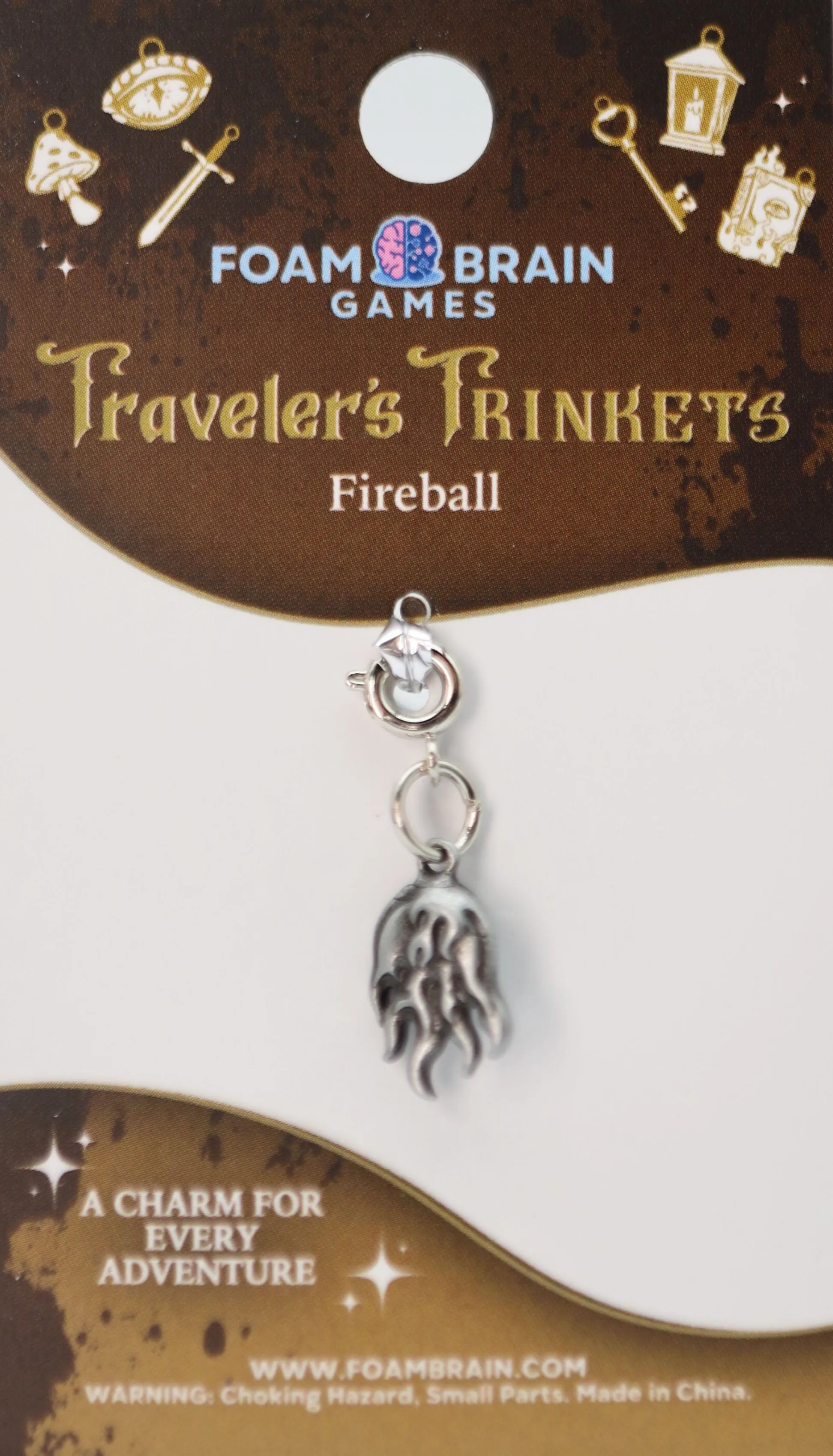 Traveler's Trinkets: Fireball Charm