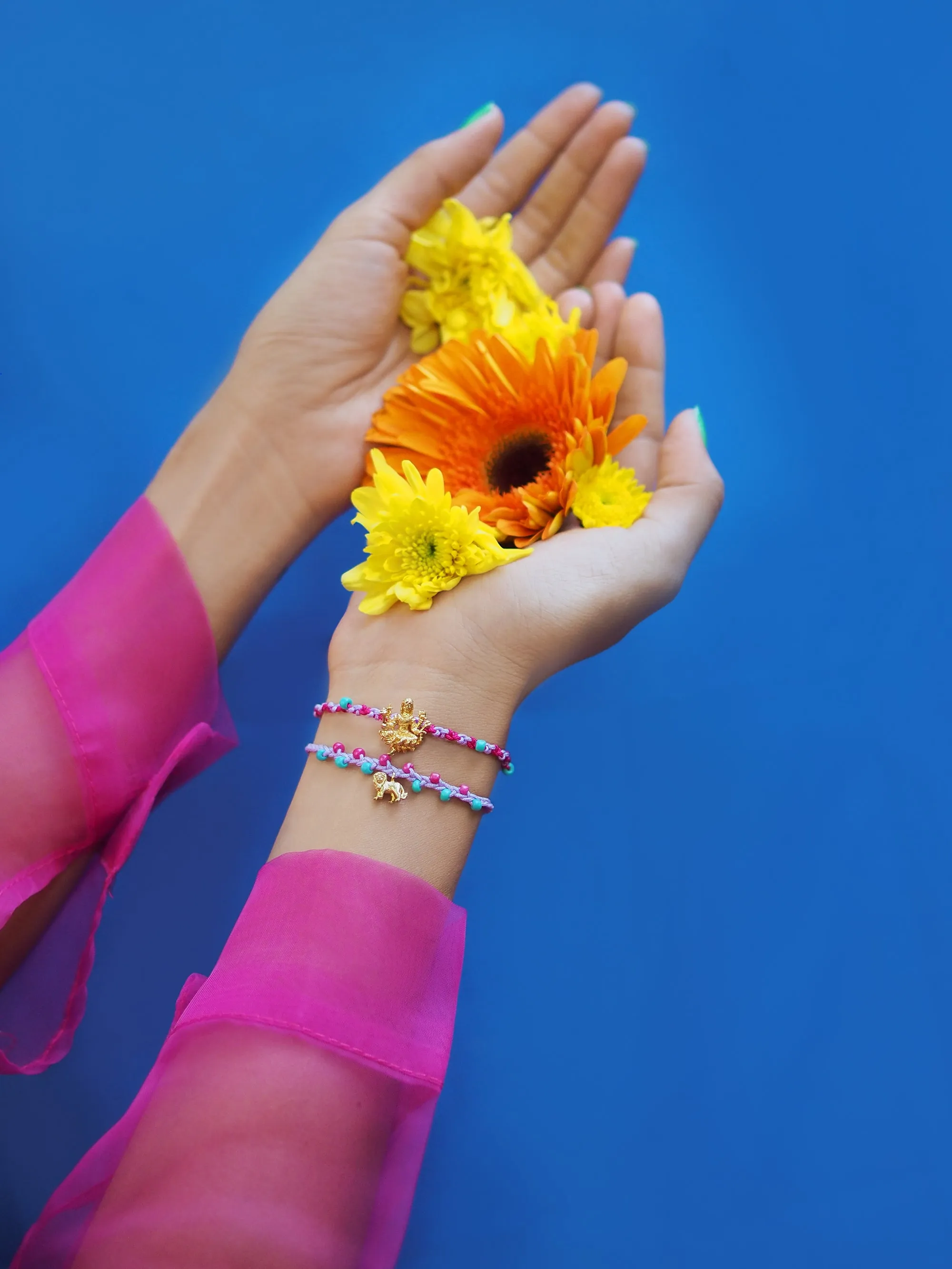 Tridevi Parvati Colorful SET Bracelets |  Favora - Trinity