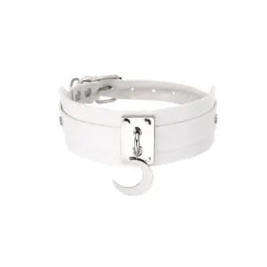 Unisex Punk Moon Choker Necklace for Y2K Party Style