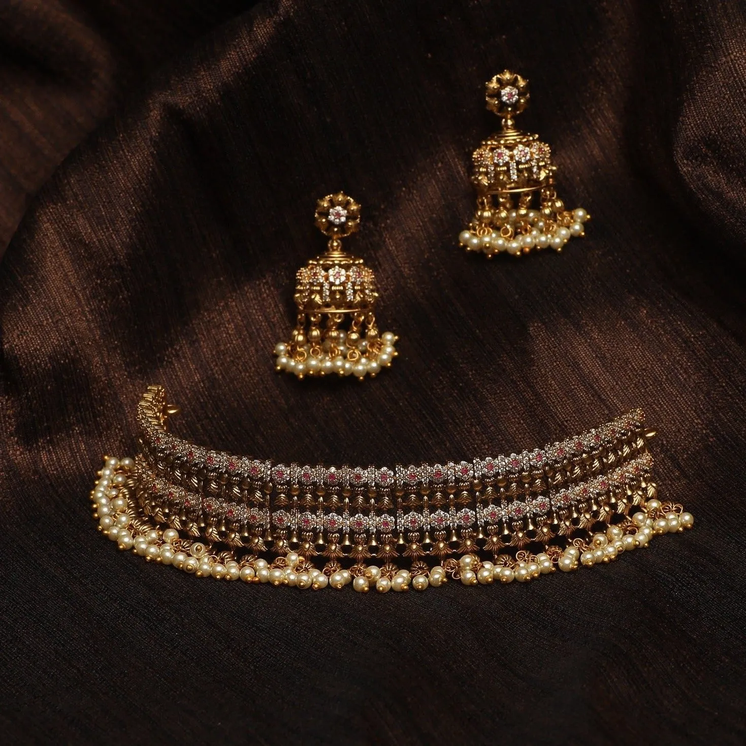 Vakula Antique Choker Set