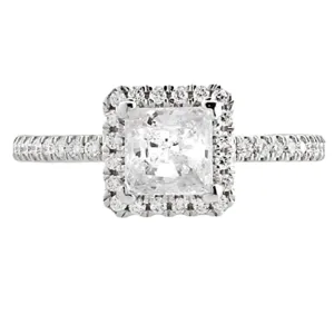 Verragio Pave Halo Diamond Engagement Ring