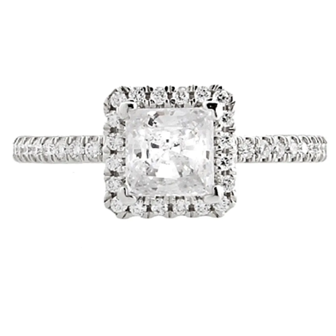 Verragio Pave Halo Diamond Engagement Ring