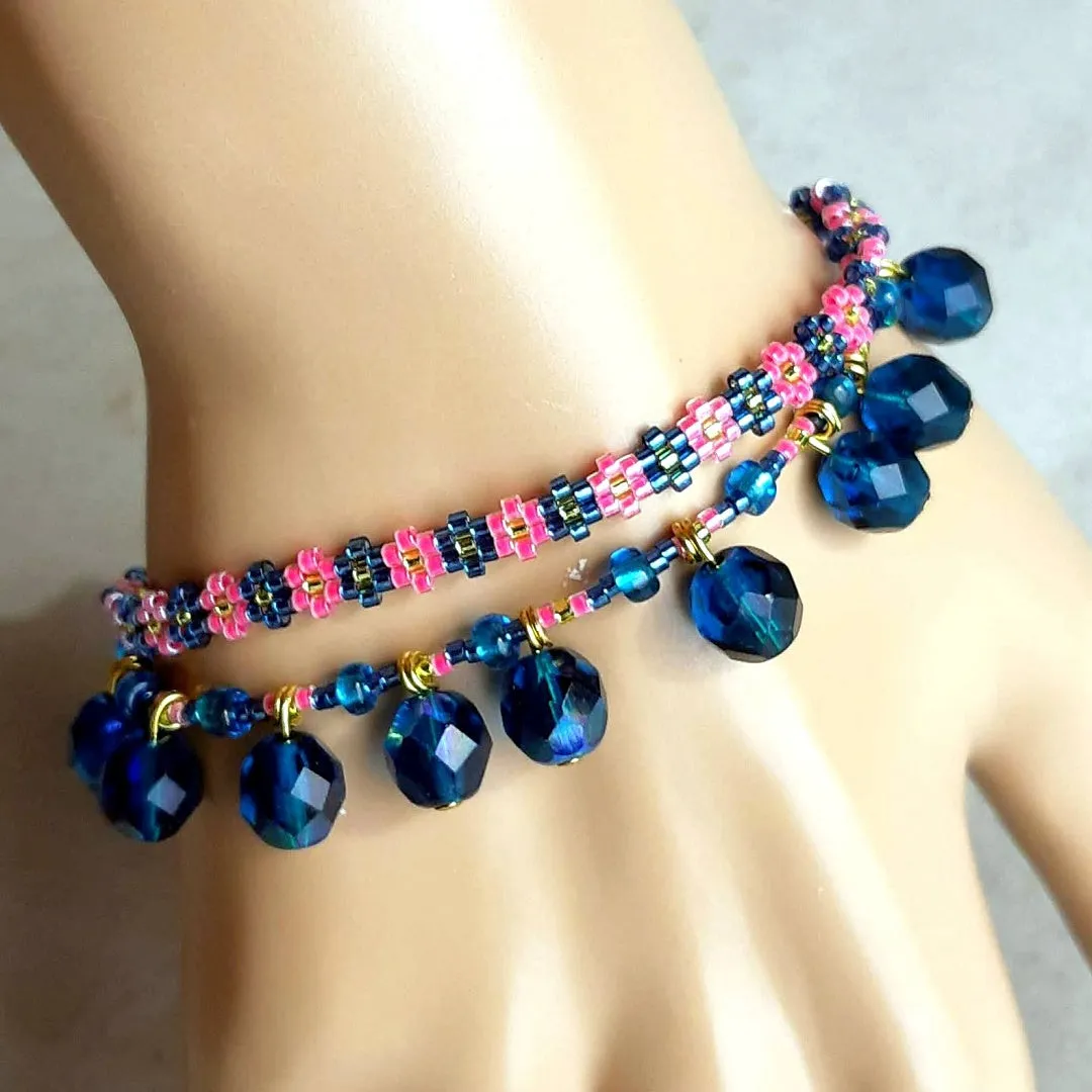 Vertical Peyote Pattern - Bracelet ACIDULE2