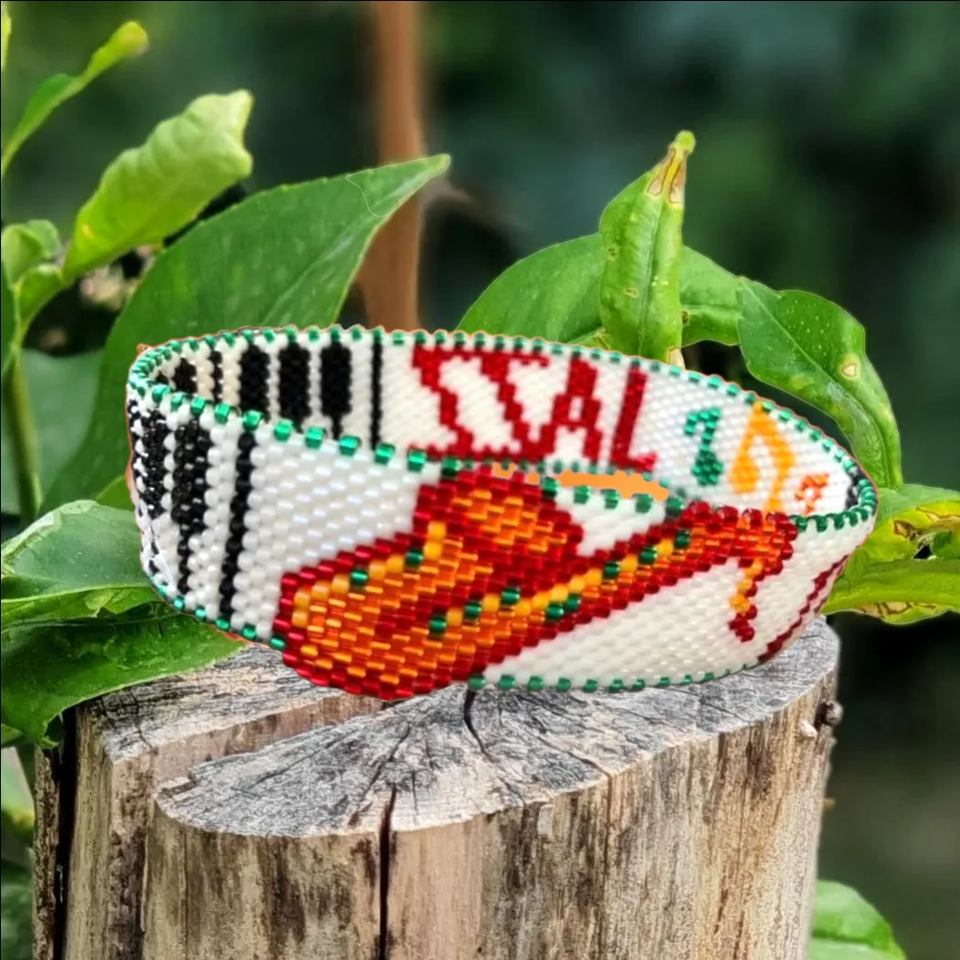 Vertical Peyote Pattern - Bracelet JAZZ