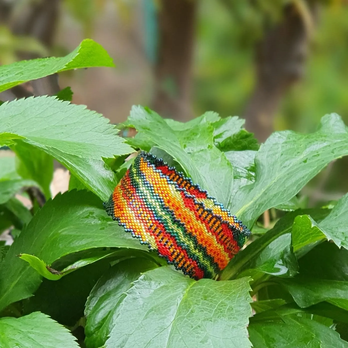 Vertical Peyote PATTERN - Bracelet VERONE