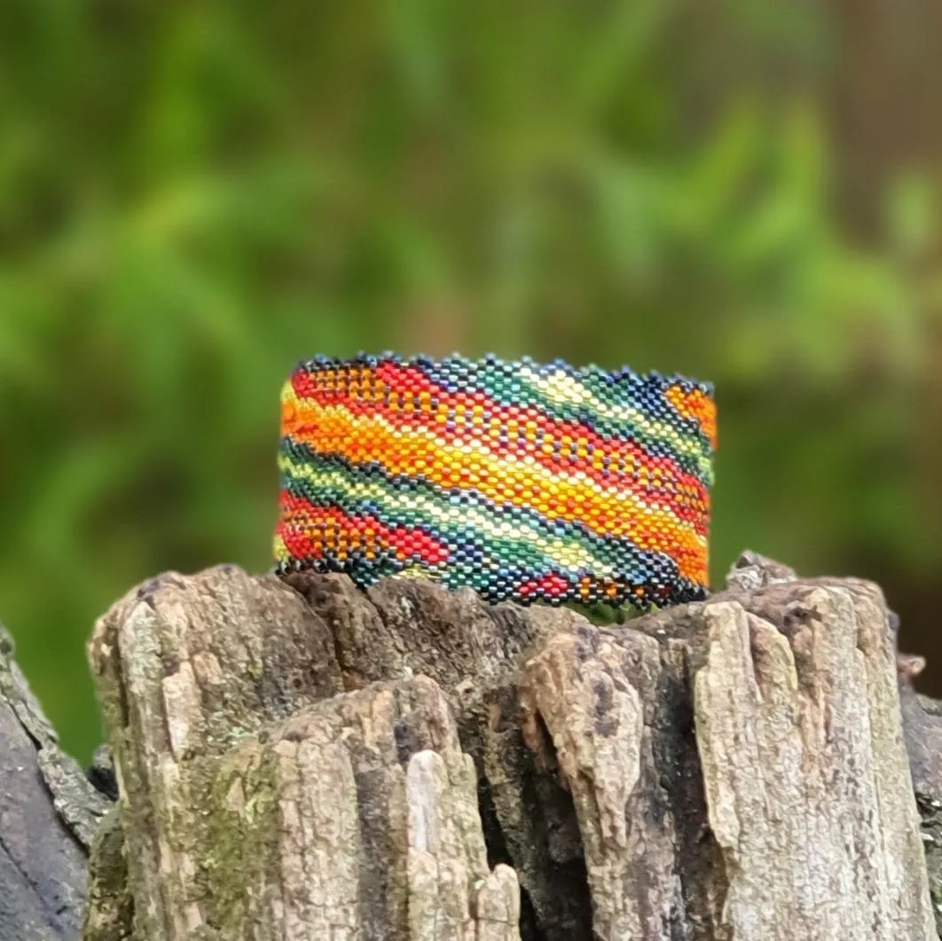 Vertical Peyote PATTERN - Bracelet VERONE