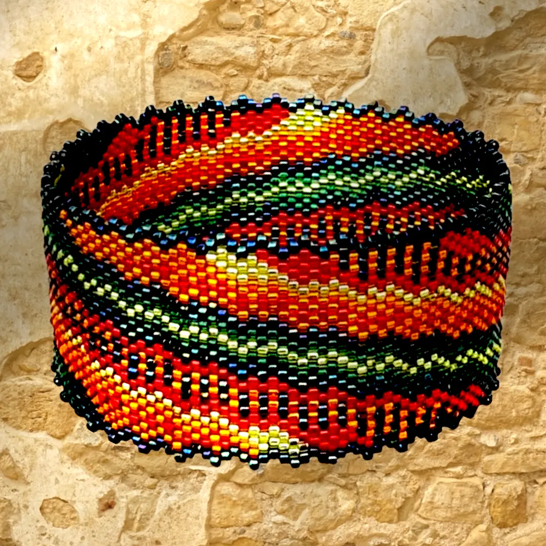 Vertical Peyote PATTERN - Bracelet VERONE