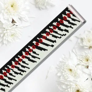 Vertical Peyote Pattern - Bracelet ZEBROU