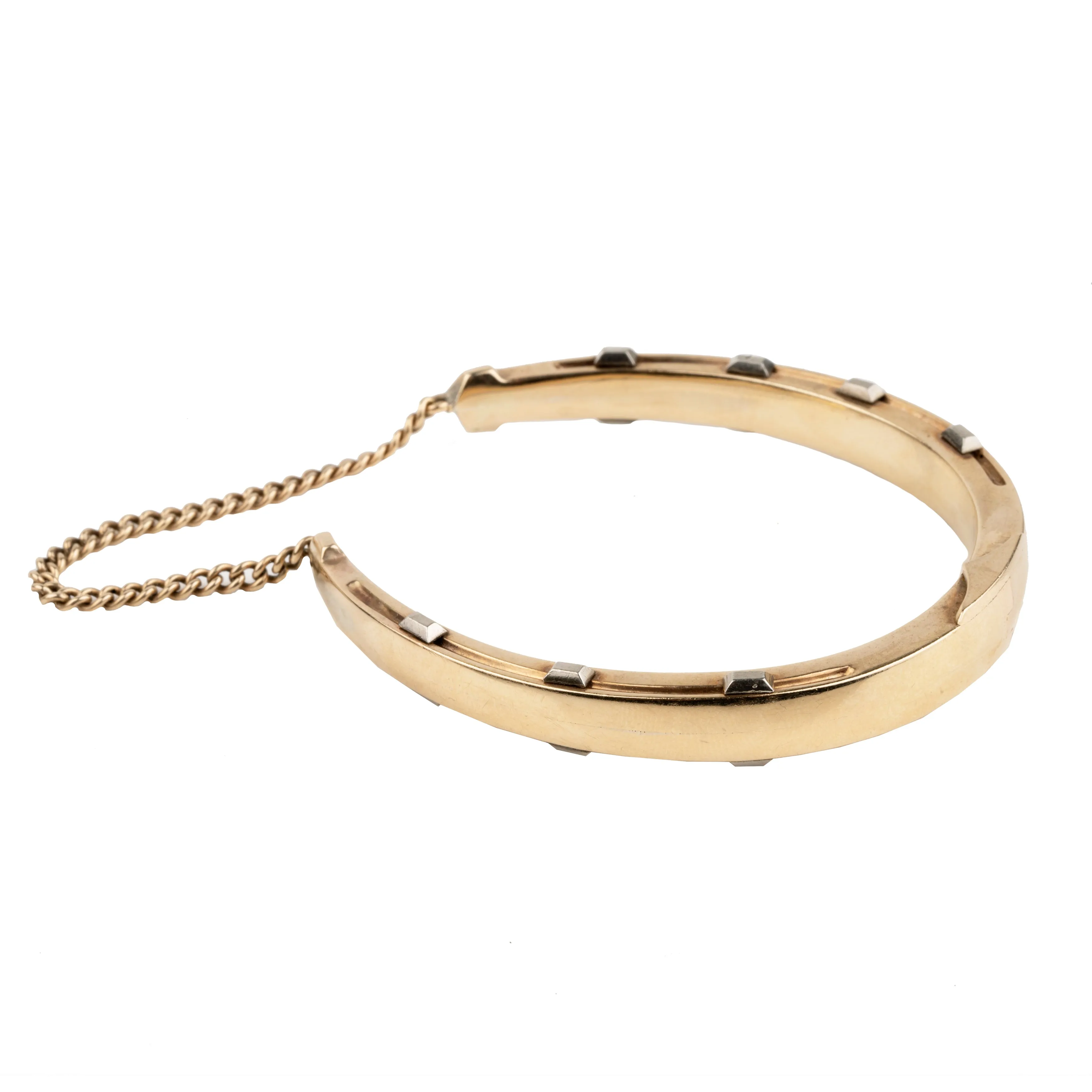 Victorian era horseshoe bangle