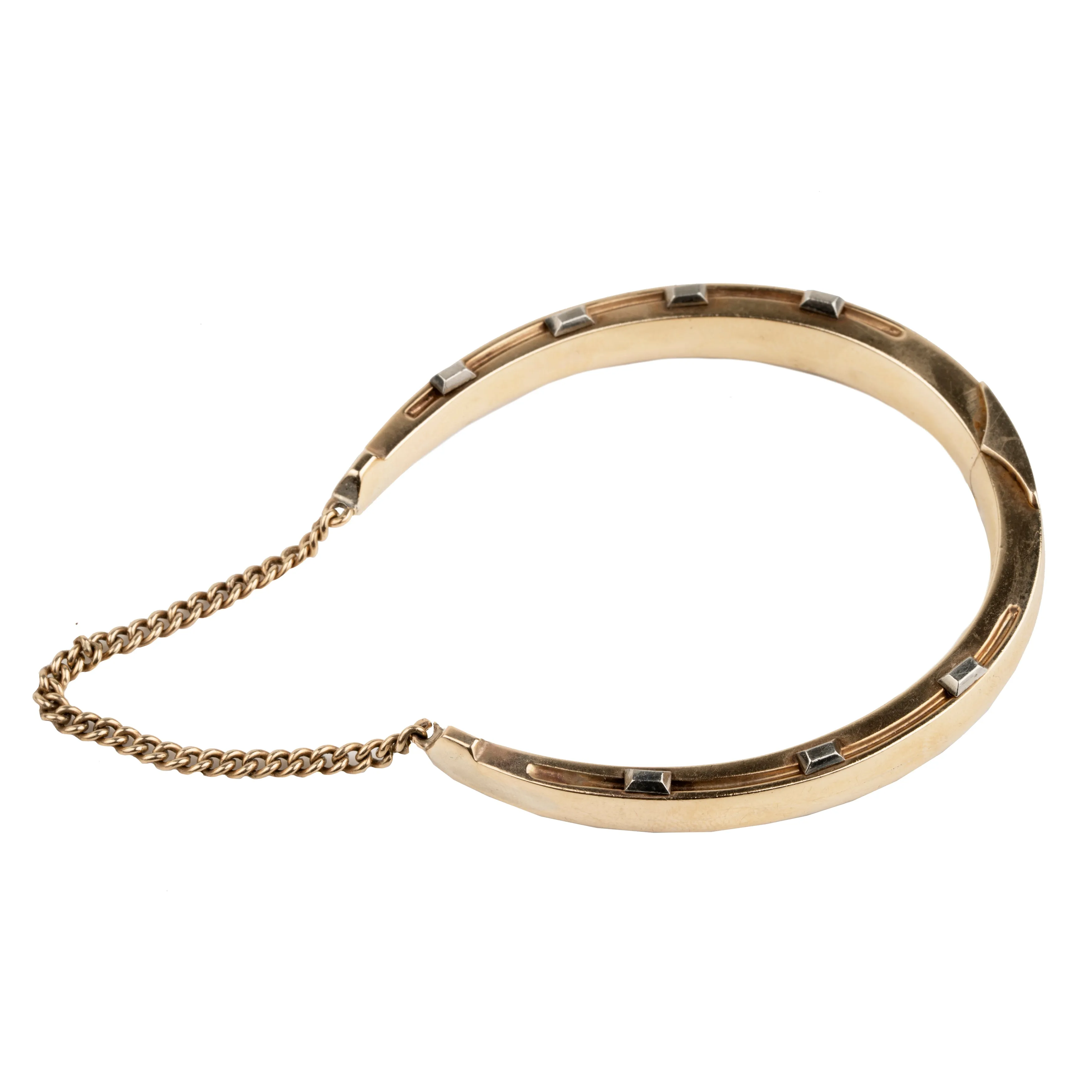 Victorian era horseshoe bangle