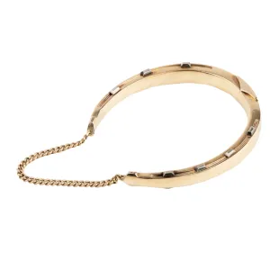 Victorian era horseshoe bangle