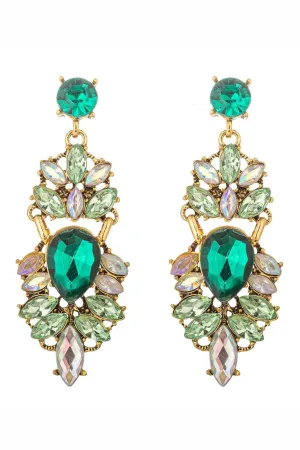 Vieux Carré Earrings Green