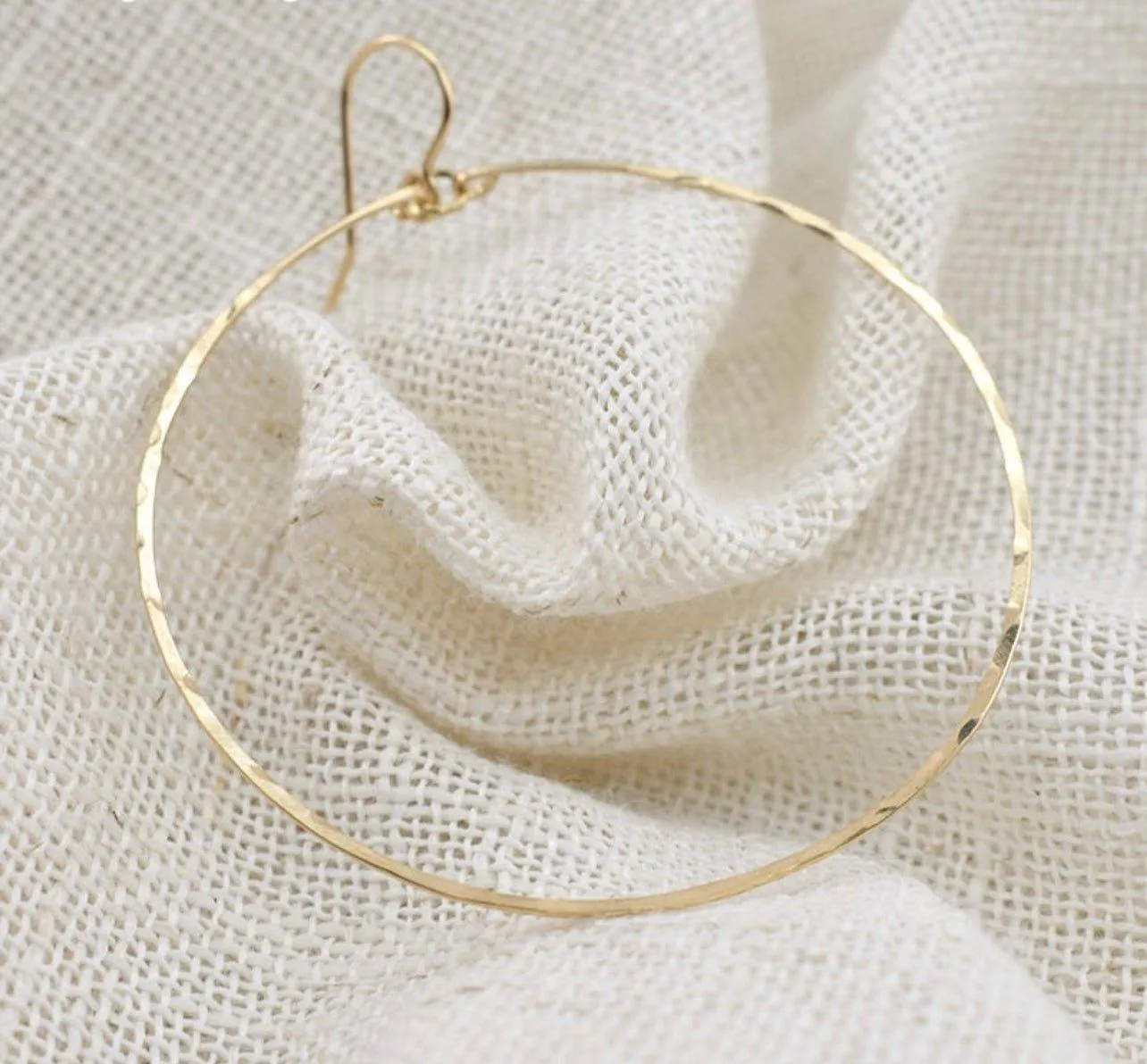 Vintage 14K Gold Filled Hoop Earrings