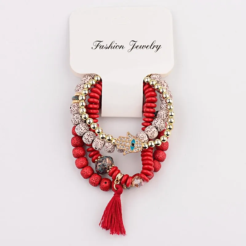 Vintage Bohemian Bracelet Set