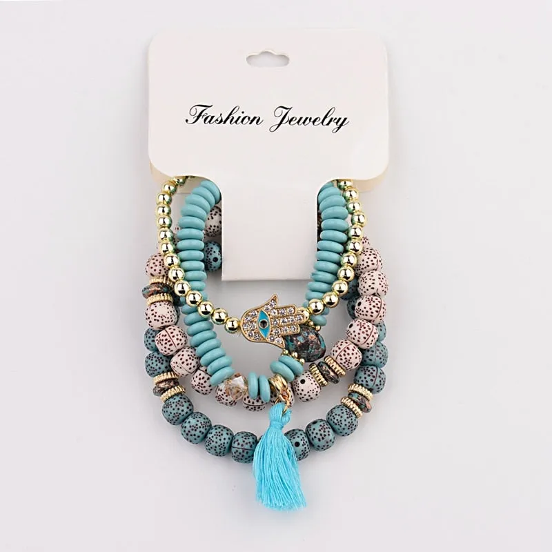 Vintage Bohemian Bracelet Set