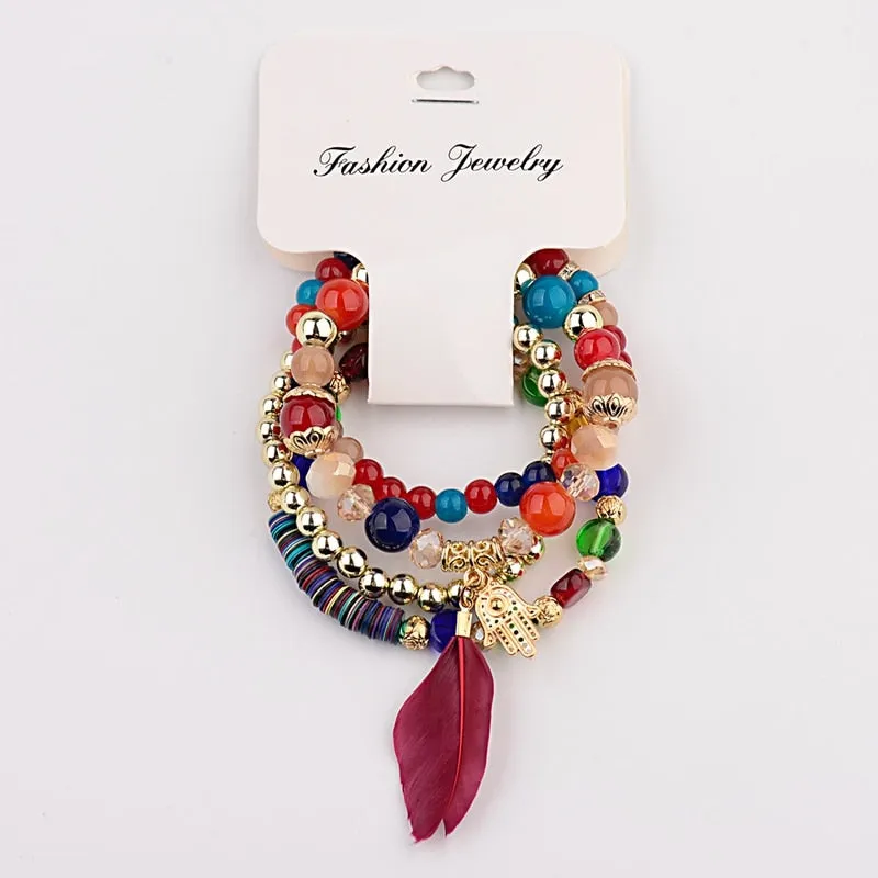 Vintage Bohemian Bracelet Set