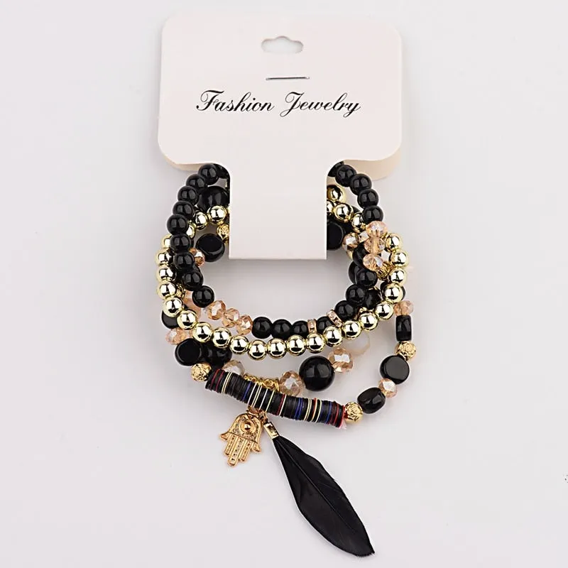 Vintage Bohemian Bracelet Set