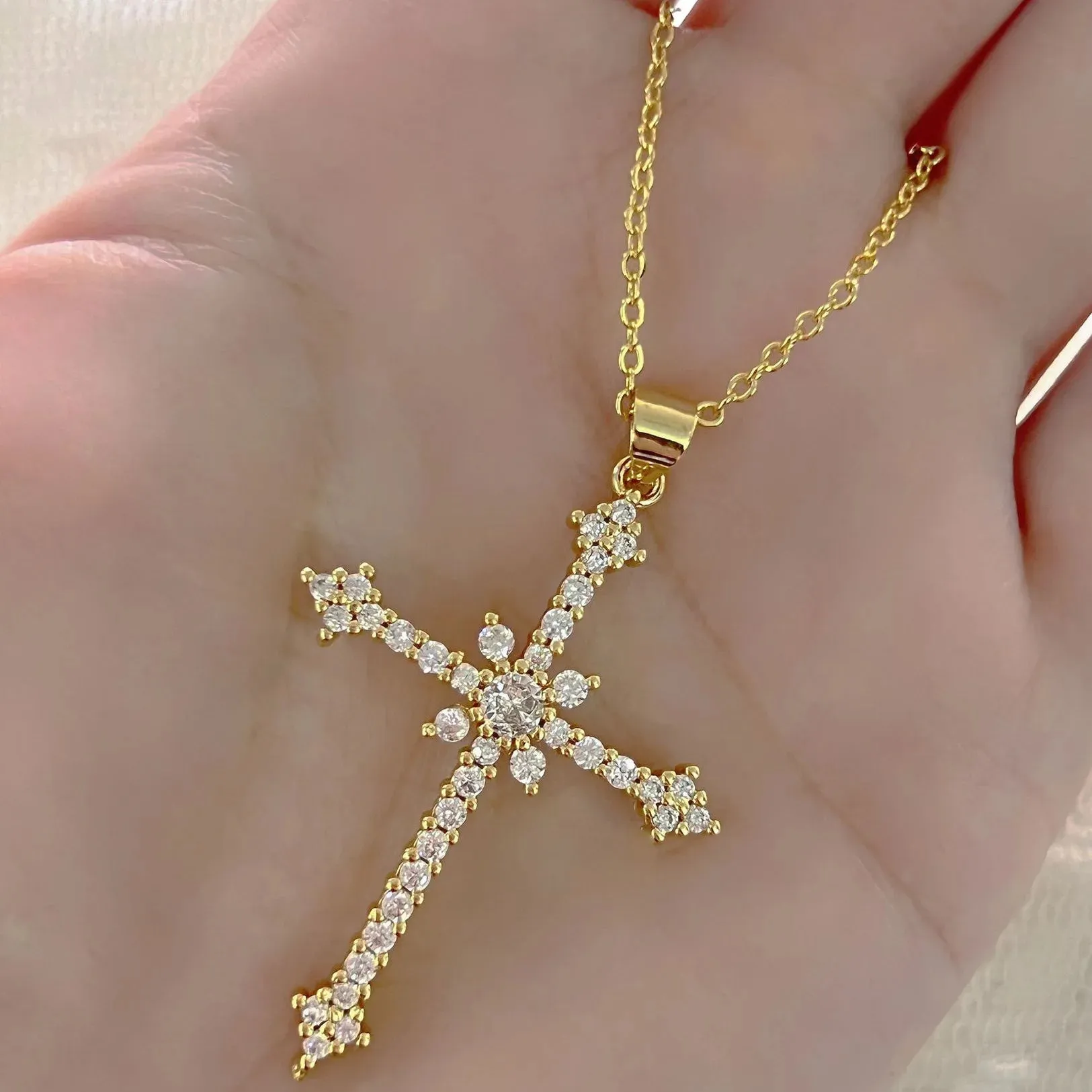 Vintage Style Goth Cross