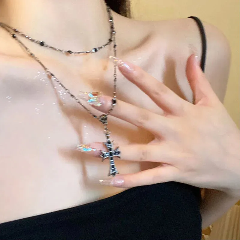 Vintage Style Goth Cross