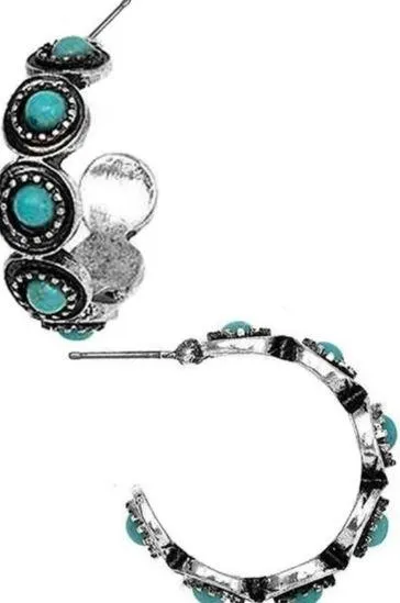 Western Hoop Earrings